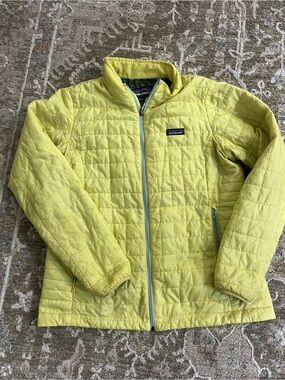 Women’s XL Patagonia Lightweight Insulated Jacket - Yellow